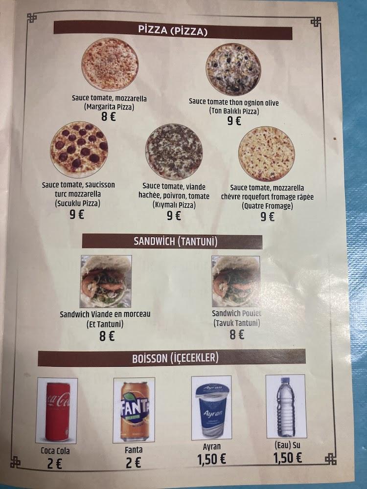 Restaurant turc - Cumalı Usta - Menu Image 1